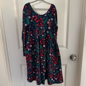 Floral Kids Dress - Multicolor Hanna Andersson